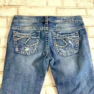 Silver Jeans Francis 18” low-rise boot cut